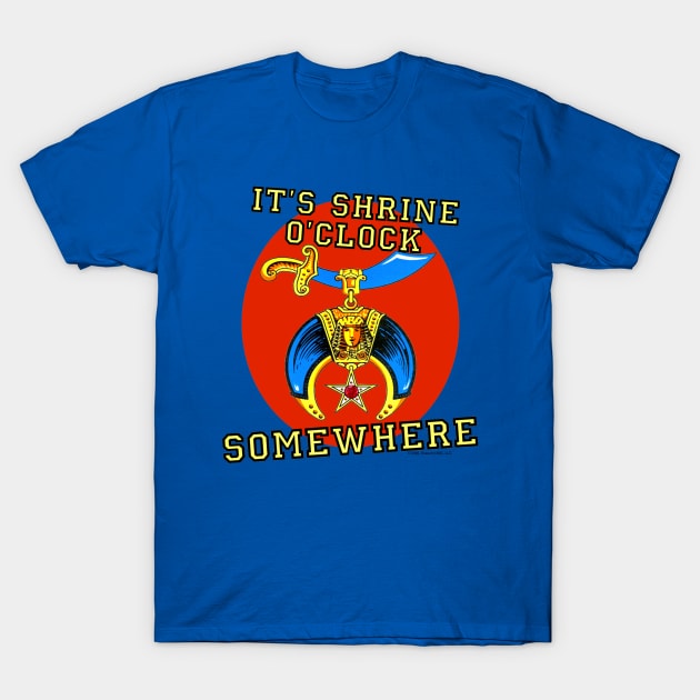 It's Shrine O'Clock Somewhere T-Shirt by EssexArt_ABC